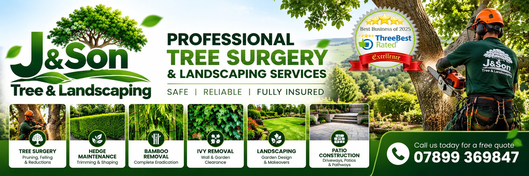 Projects by J and Son Trees and Landscapes
