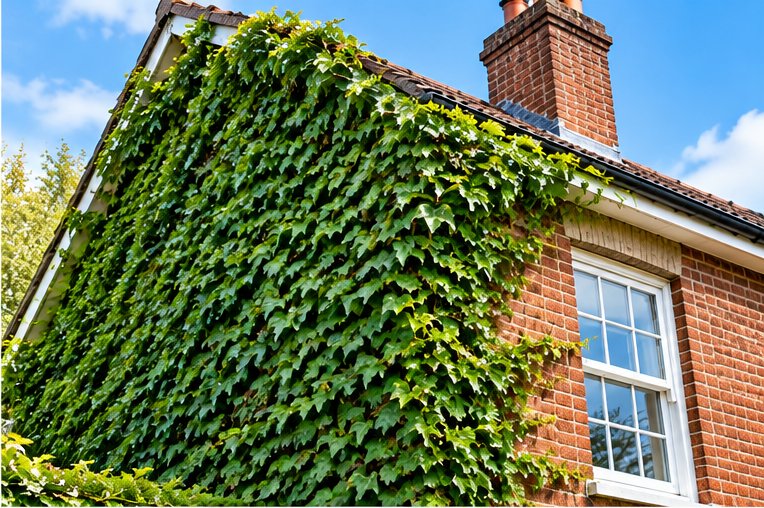 Ivy Removal - garden example